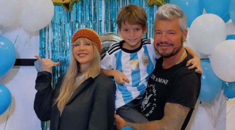 Marcelo y Guillermina en el cumpleaños de su hijo Lolo. Marcelo y Guillermina en el cumpleaños de su hijo Lolo.