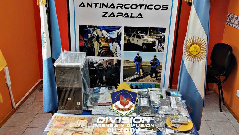 Detuvieron a un empleado judicial de Zapala por vinculación a un kiosco narco