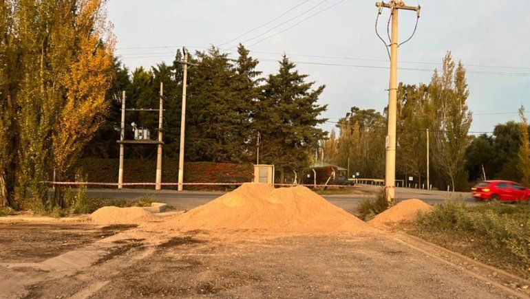 Vecinos cerraron uno de los ingresos al Manzanar, cansados de los robos