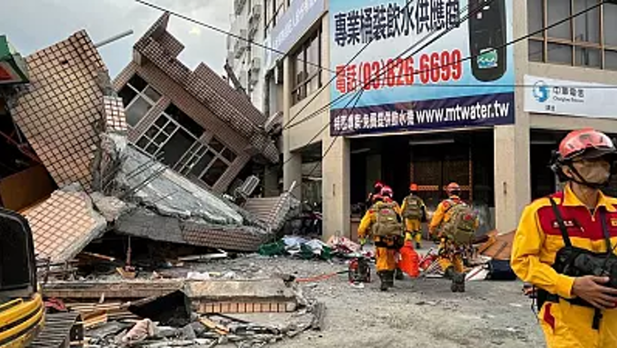Un terremoto en Taiwán dejó un muerto