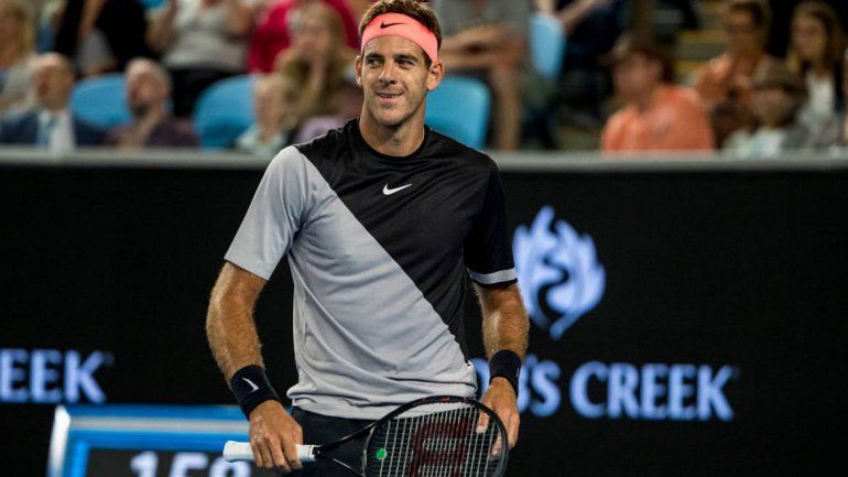 Del Potro debutó con victoria en el Abierto de Australia