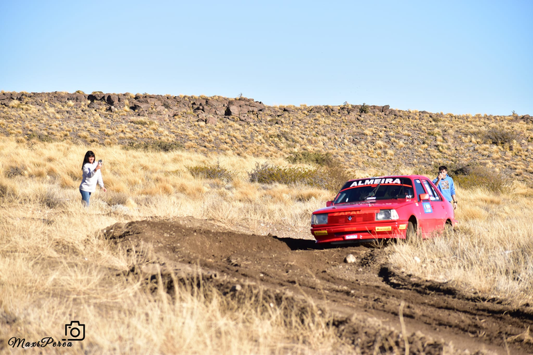 Almeria transita uno de los tramos. Foto: Gentileza Maxii Perea. Almeria transita uno de los tramos. Foto: Gentileza Maxii Perea.