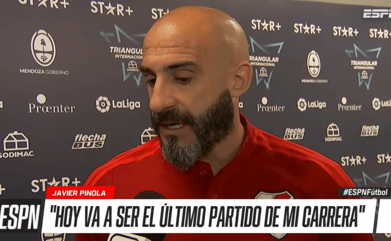 Video: La emoción de Pinola al anunciar su retiro del fútbol
