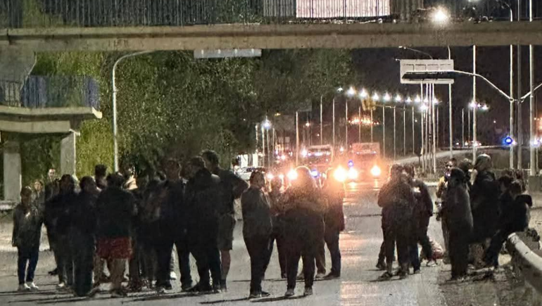 Hartos de la inseguridad, así fue la protesta y el corte en Ruta 7