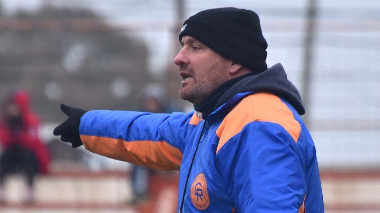 Mauro Laspada. Entrenador de Deportivo Roca y ex defensor de Olimpo