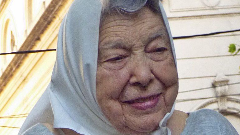 Elsa Chiche Massa hacía las rondas en una plaza de Rosario.