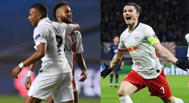 PSG y el Leipzing abrirán las semifinales.