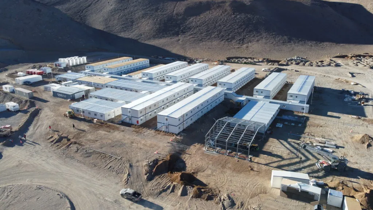 Vista panorámica de Josemaría: los más grandes de la industria minera argentina llegan a San Juan. Vista panorámica de Josemaría: los más grandes de la industria minera argentina llegan a San Juan.