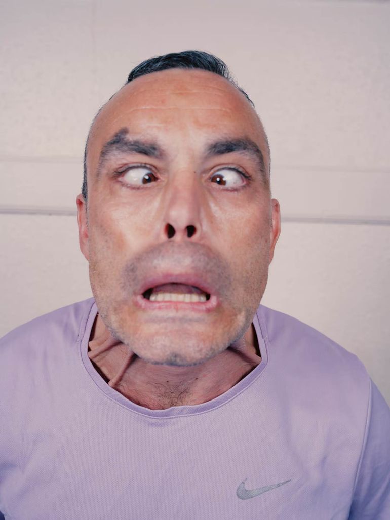 Ryan Barton, competidor del Campeonato Mundial de Muecas. Ryan Barton, competidor del Campeonato Mundial de Muecas.