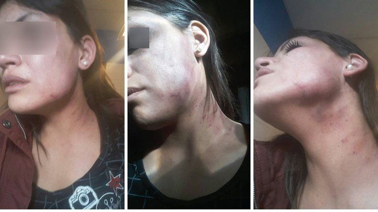 Dramático video de una mujer brutalmente golpeada por su pareja