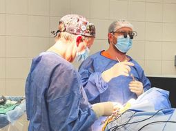 La cirugía representó un hito histórico en la salud pública de Neuquén. La cirugía representó un hito histórico en la salud pública de Neuquén.