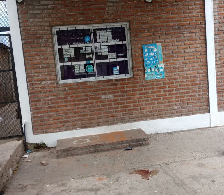 Lugar en el que Emanuel Robledo, le disparó a su vecina. Lugar en el que Emanuel Robledo, le disparó a su vecina.