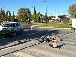 Dos accidentes de tránsito tuvieron lugar en la mañana de este martes en Cipolletti.