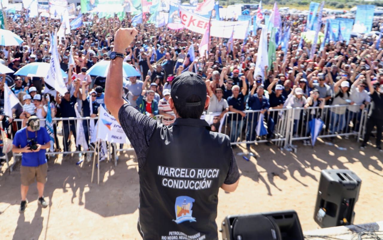 Rucci: Vaca Muerta solo es posible si hay respeto por el trabajador y su familia