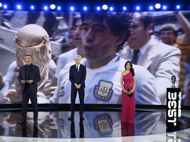 El emotivo homenaje a Maradona en los premios The Best