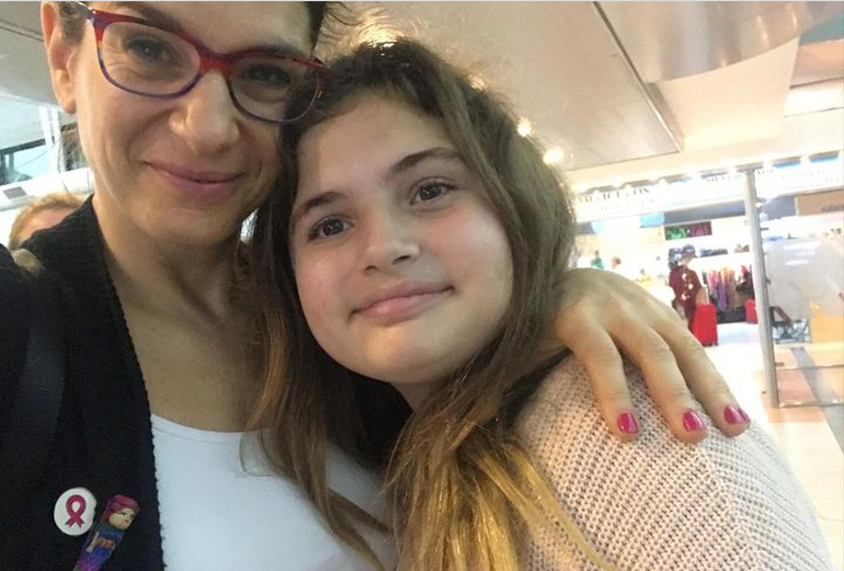 Kiara es la hija mayor del matrimonio formado por Dalia Gutmann y Sebastián Wainraich.