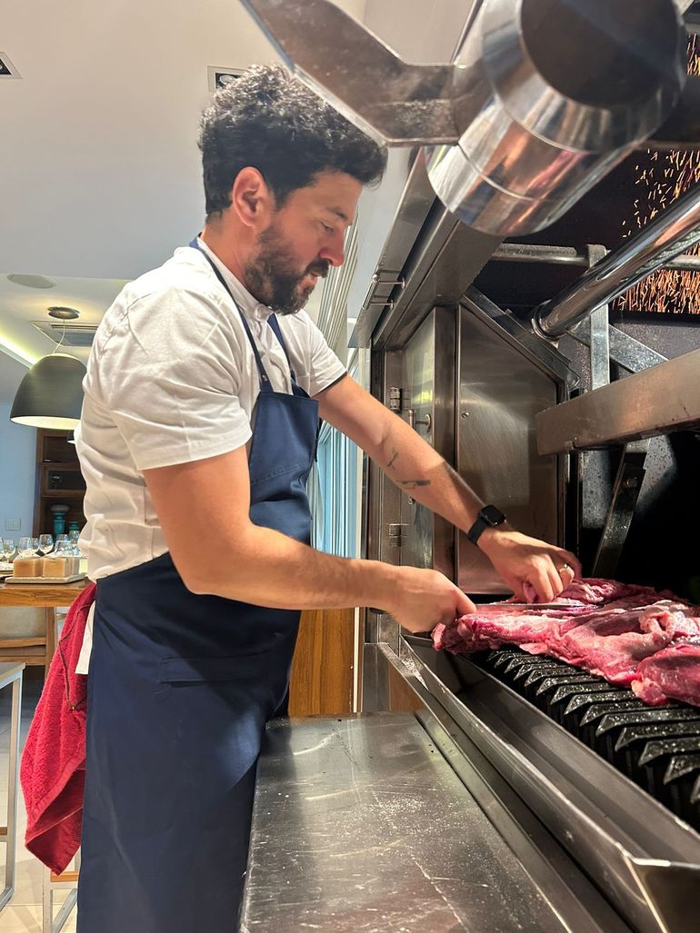 Ema Leiva en acción. Ema Leiva en acción.