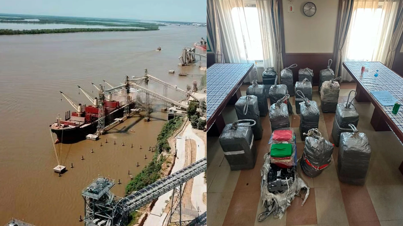 Un operativo permitió secuestrar 400 kilos de cocaína en Santa Fe