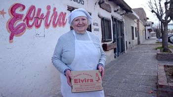 Elvira, la protagonista que da nombre a una de las casas de pastas más tradicionales de Neuquén.
