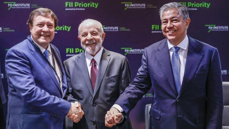 Alberto Weretilneck y Rolando Figueroa se reunieron con Lula Da Silva