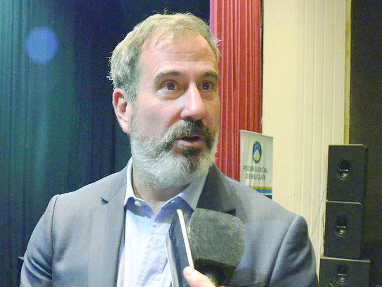 Ricardo Corradi Diez, vocero del gobierno provincial.