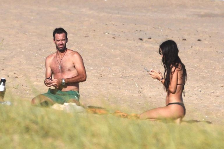 Zaira Nara junto a Facundo Pieres en Punta del Este