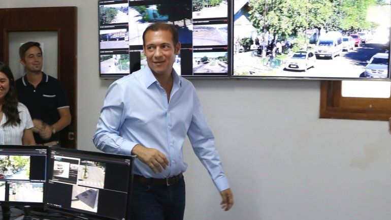 El gobernador Gutiérrez estuvo en el acto de presentación del sistema.&nbsp;