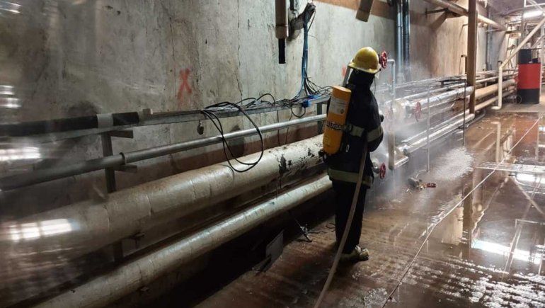 Bomberos contuvieron una pérdida de amoníaco en Vista Alegre