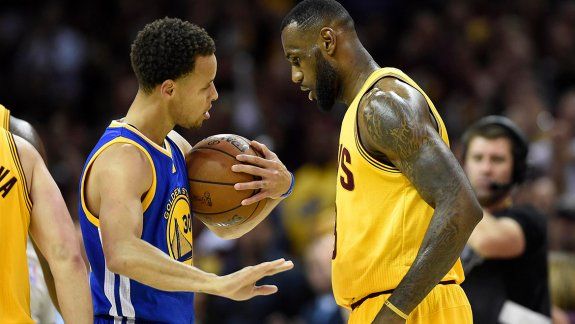 good show: golden state y cleveland, en el primer duelo final