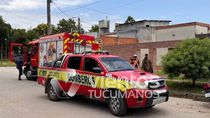 El rápido accionar de los bomberos evitó lamentar consecuencias fatales tras el incendio de una casa en Tucumán.