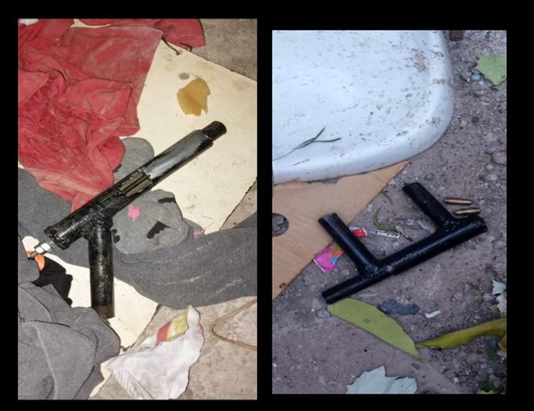 Las tumberas que secuestraron en los allanamientos en Villa Ceferino. Las tumberas que secuestraron en los allanamientos en Villa Ceferino.