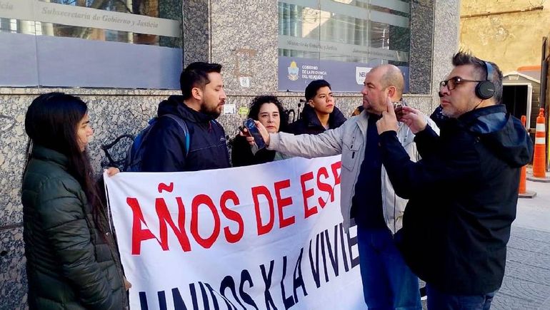 Damnificados de la Cooperativa 127 Hectáreas en las puertas de Personería Jurídica.
