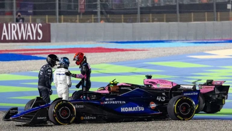 El gesto de Esteban Ocon con Franco Colapinto El gesto de Esteban Ocon con Franco Colapinto