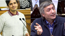 Michelo apuntó a Máximo Kirchner con sus críticas