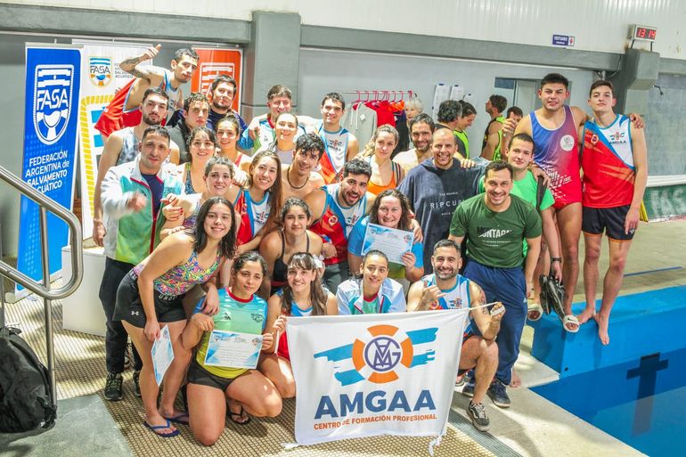 Neuquén dominó en Nacional de Salvamento Acuático Deportivo