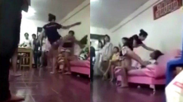 La víctima de la infidelidad practica kick boxing y muay thai.&nbsp;