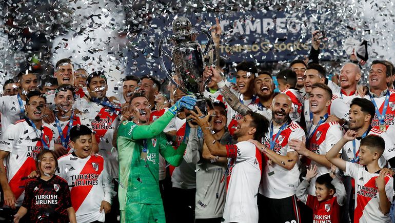 Una figura de River en el radar de un gigante europeo