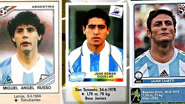 Los jugadores argentinos que aparecieron en el álbum y luego se quedaron sin Mundial
