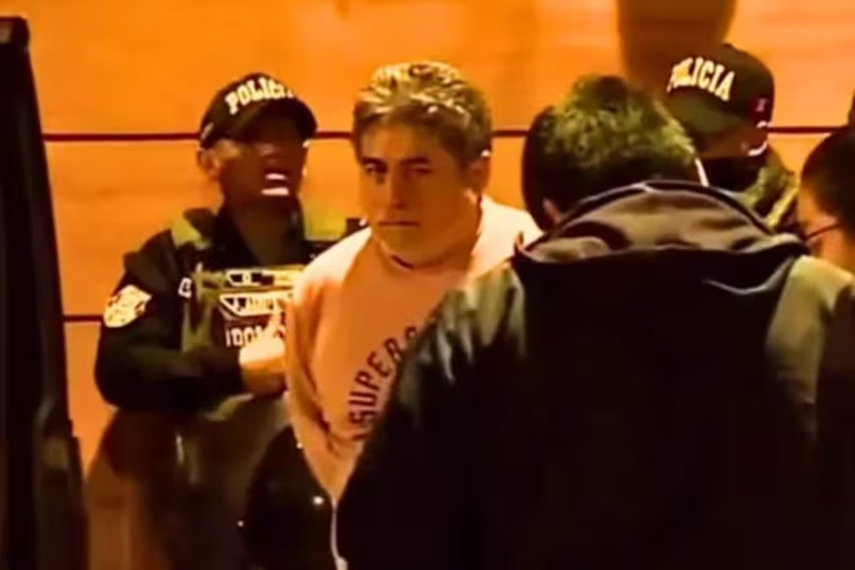 Marcos Estrada González, conocido como el Zar narco, en el momento en que es detenido en Perú. Marcos Estrada González, conocido como el Zar narco, en el momento en que es detenido en Perú.