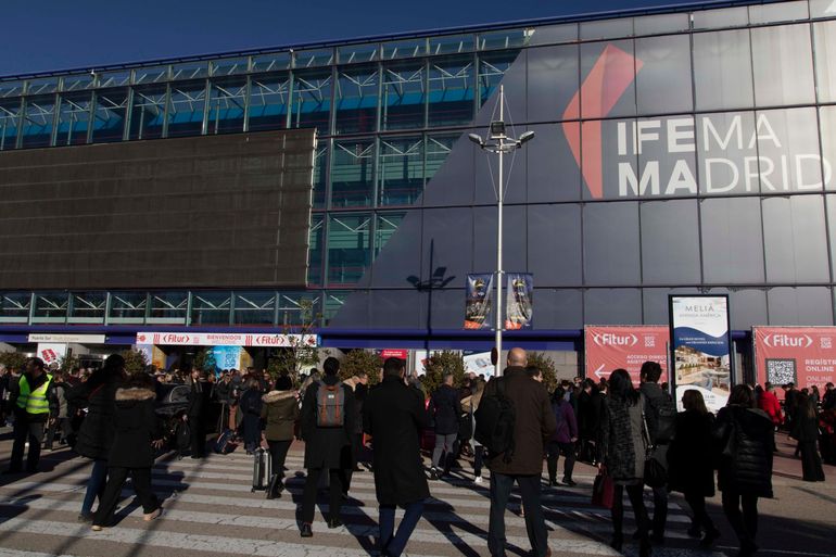 Predio de Ifema, de Madrid, donde se realiza Fitur. Predio de Ifema, de Madrid, donde se realiza Fitur.