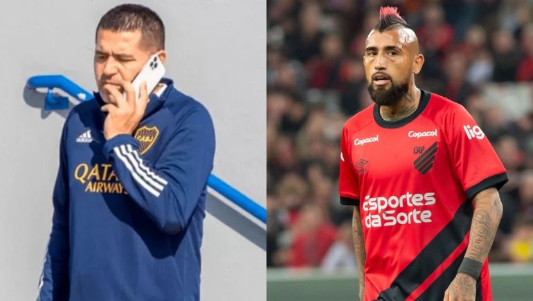 Cómo fue la charla que Riquelme tuvo con Arturo Vidal: ¿jugará en Boca?
