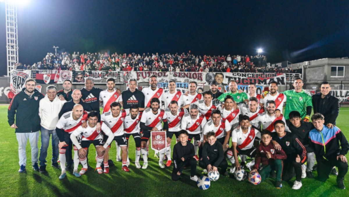 Cuál es el campeón que volvió a jugar en River Senior: Donde pueda ser útil