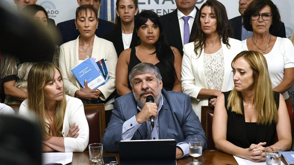 Cuatro integrantes del bloque peronista del Senado se alejaron / Foto Archivo