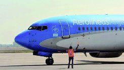 La aeronave de Aerolíneas Argentinas que traerá las primeras dosis de la vacuna Sputnik desde Moscú mañana.