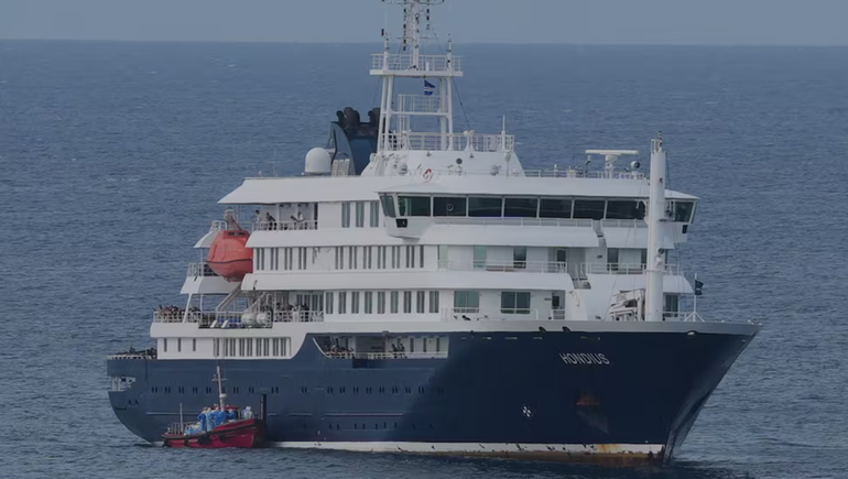 Un crucero reportó un brote de hantavirus.