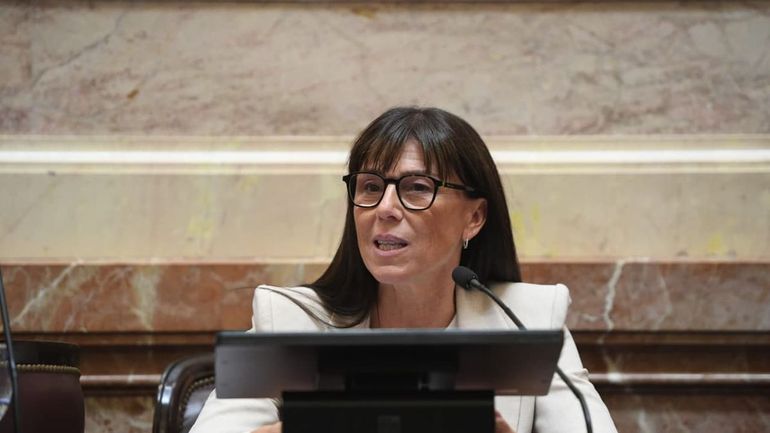La senadora por La Neuquinidad, Julieta Corroza. La senadora por La Neuquinidad, Julieta Corroza.