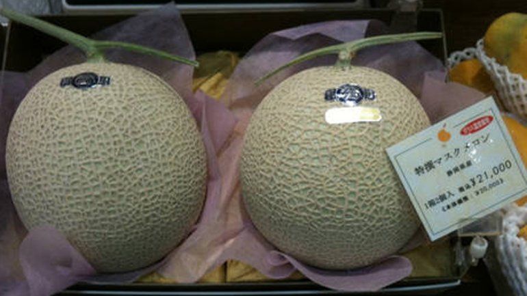 En Japón vendieron dos melones a 27 mil dólares