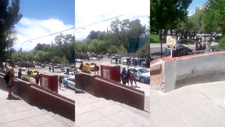 Gritos, piedras y provocación: preocupa un violento episodio entre estudiantes