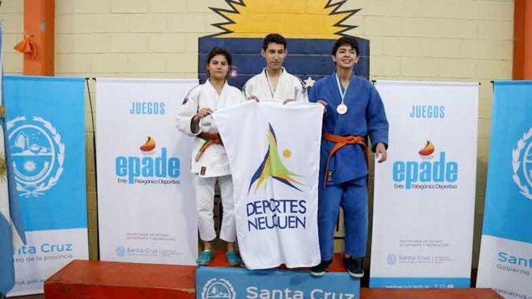 Podio completo para la delegación neuquina.