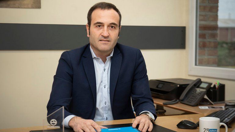 Jorge Vugdelija. El gerente dio a conocer los proyectos de Oldelval.